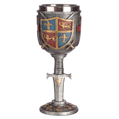 Decorative Coat of Arms & Sword Goblet - Gift Arch