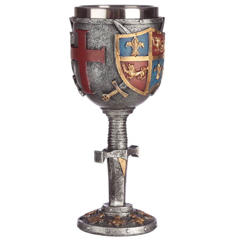 Decorative Coat of Arms & Sword Goblet - Gift Arch