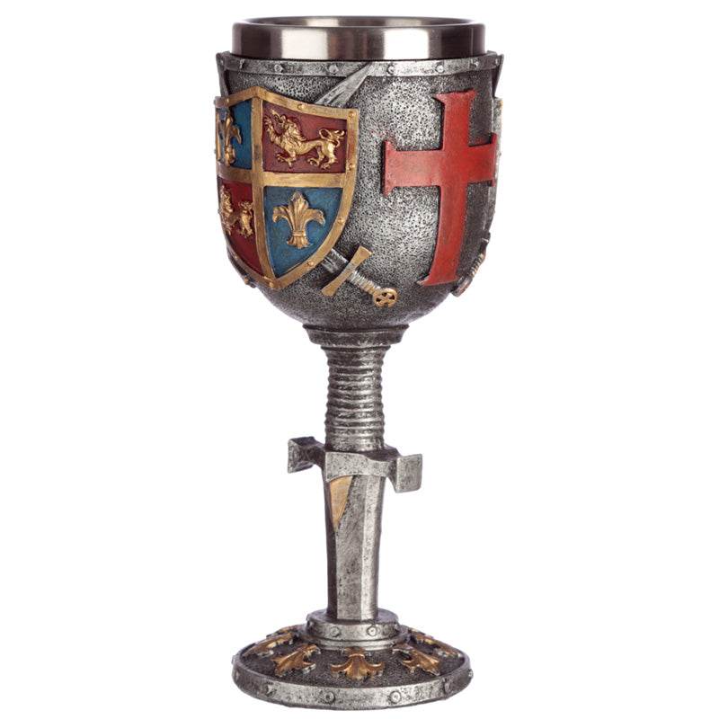 Decorative Coat of Arms & Sword Goblet - Gift Arch