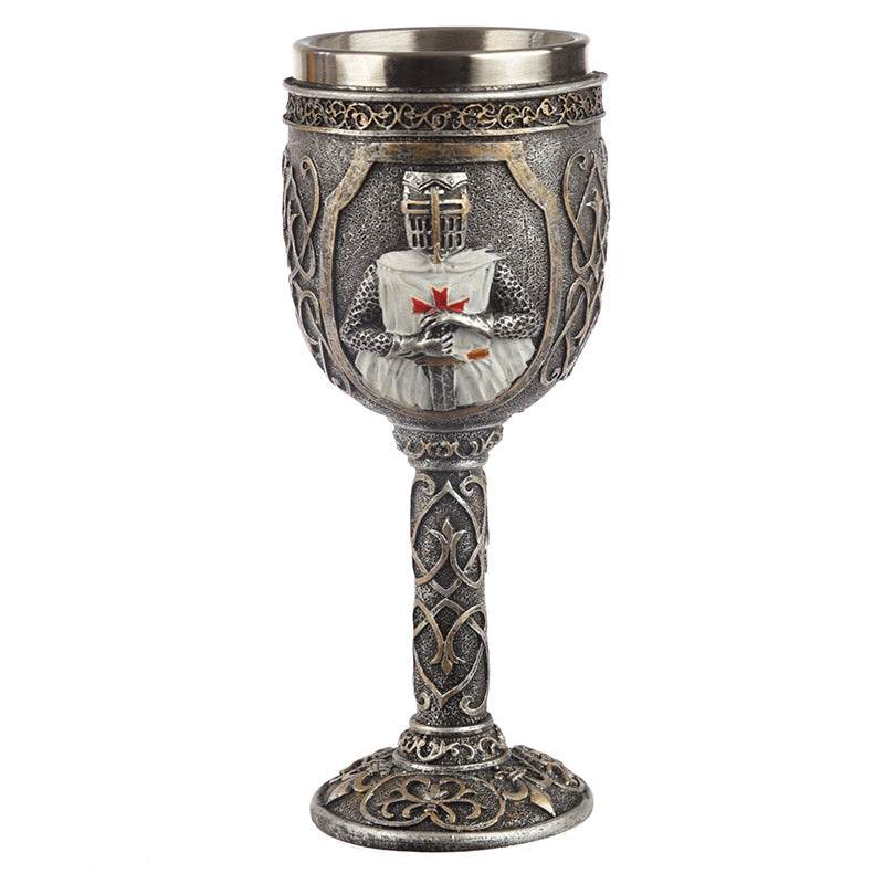 Decorative Crusader Knight Goblet - Gift Arch