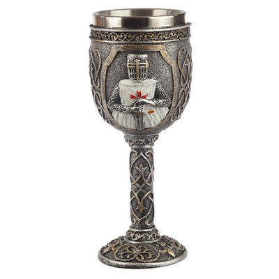 Decorative Crusader Knight Goblet - Gift Arch