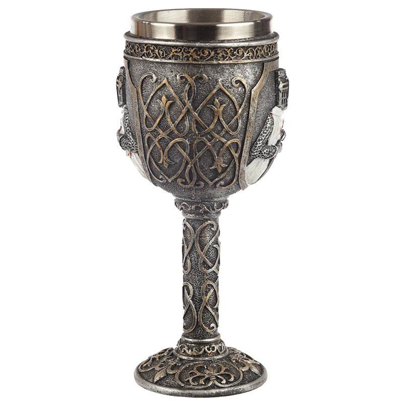 Decorative Crusader Knight Goblet - Gift Arch