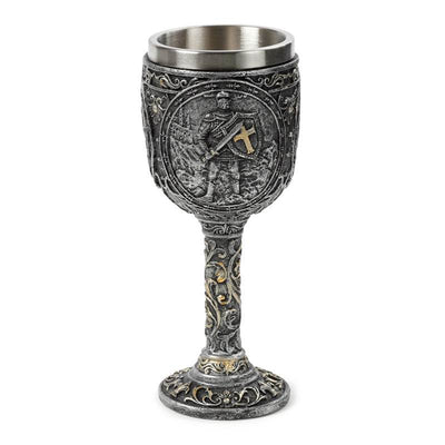 Decorative Knight & Castle Goblet - Gift Arch
