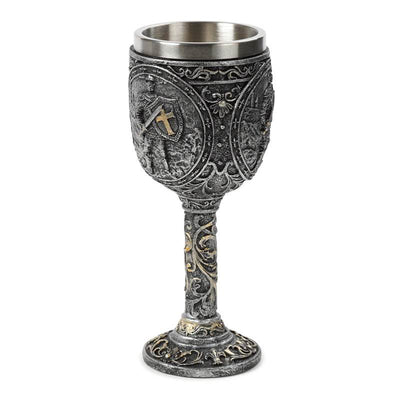 Decorative Knight & Castle Goblet - Gift Arch