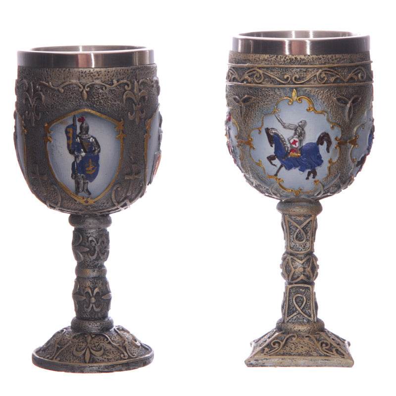 Decorative Medieval Knight Goblet - Gift Arch