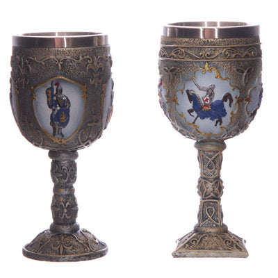 Decorative Medieval Knight Goblet - Gift Arch