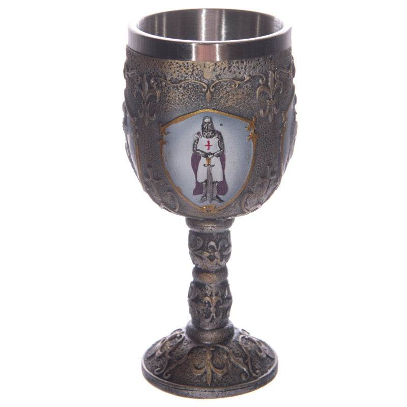 Decorative Medieval Knight Goblet - Gift Arch