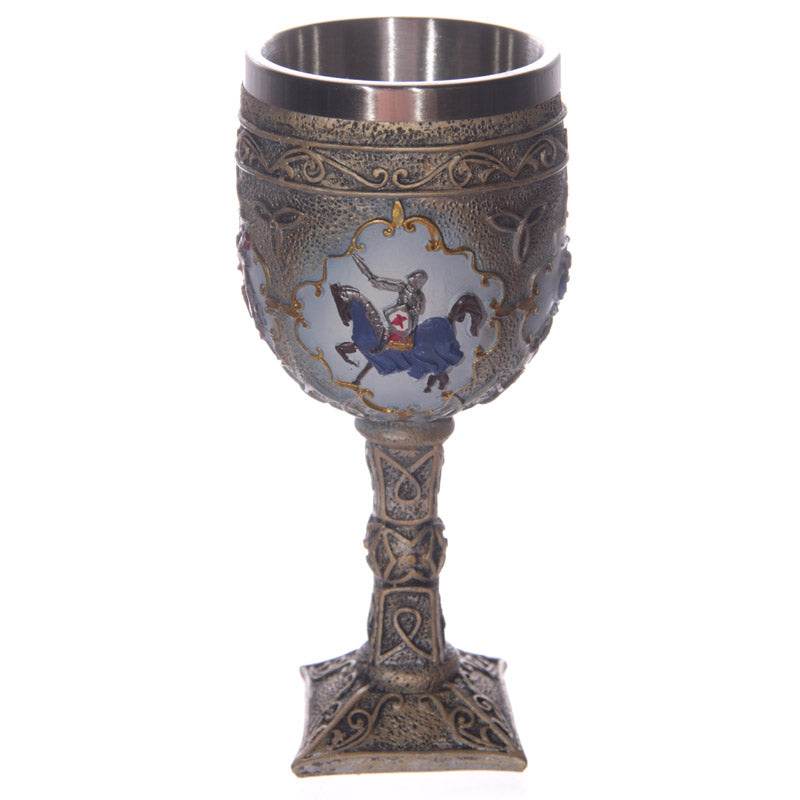 Decorative Medieval Knight Goblet - Gift Arch
