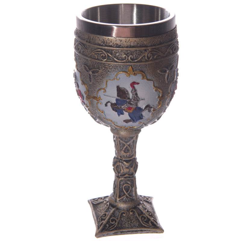 Decorative Medieval Knight Goblet - Gift Arch