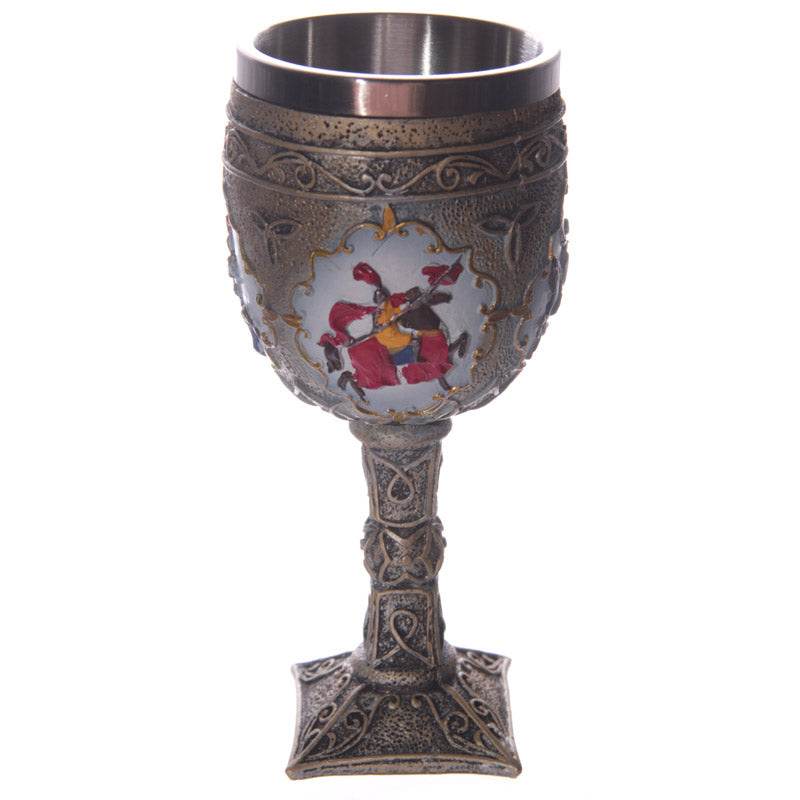 Decorative Medieval Knight Goblet - Gift Arch
