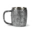 Decorative Medieval Knight Silver & Gold Helmet Tankard - Gift Arch