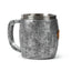 Decorative Medieval Knight Silver & Gold Helmet Tankard - Gift Arch
