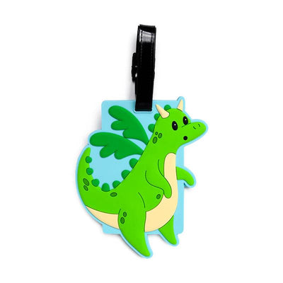Knights & Dragons Dragon PVC Luggage Tag - Gift Arch