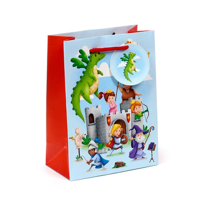 Knights & Dragons Gift Bag Medium - Gift Arch