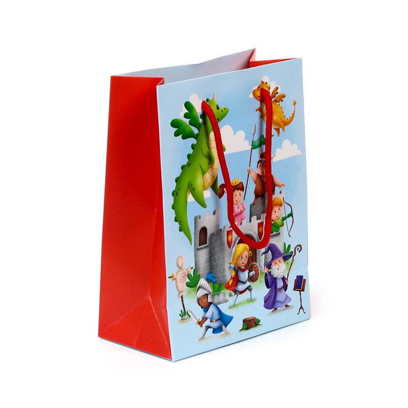 Knights & Dragons Gift Bag Medium - Gift Arch