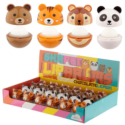 Adoramals Animals Lip Balm in Shaped Holder - Gift Arch