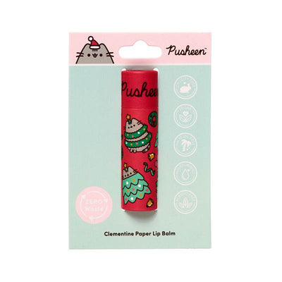 Christmas Pusheen the Cat Paper Stick Lip Balm - Gift Arch