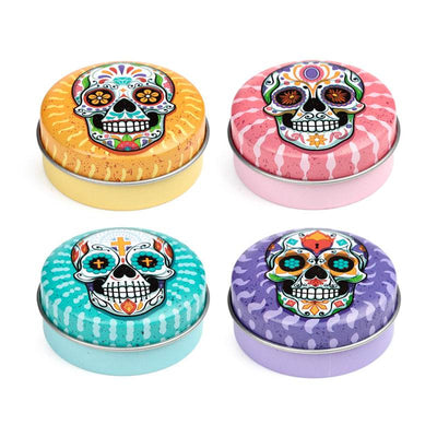Day of the Dead Lip Balm in a Tin - Gift Arch