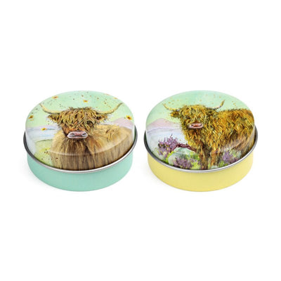 Jan Pashley Highland Coo Lip Balm in a Tin - Gift Arch