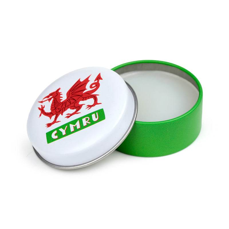 Welsh Dragon Wales (Cymru) Souvenir Lip Balm in a Tin - Gift Arch
