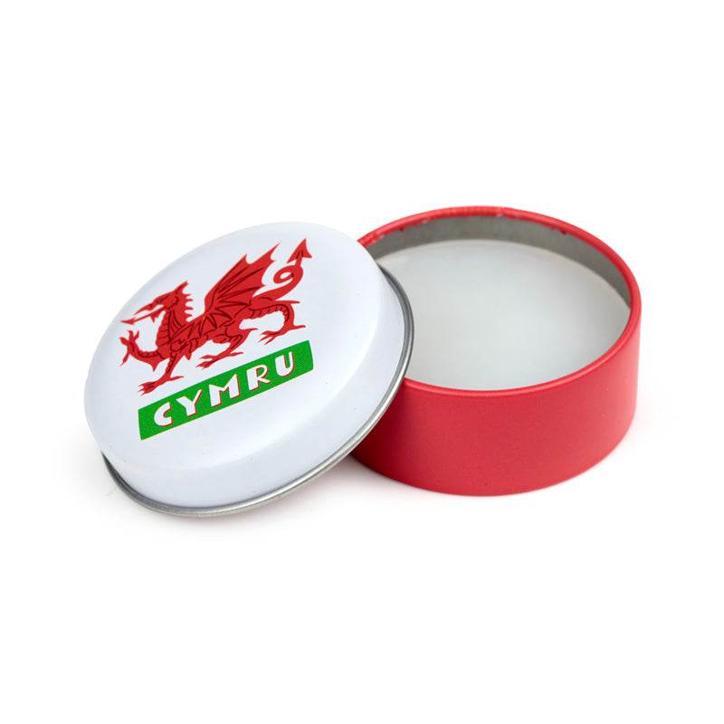 Welsh Dragon Wales (Cymru) Souvenir Lip Balm in a Tin - Gift Arch
