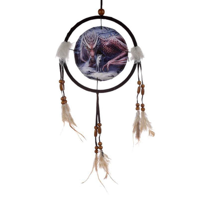 Lisa Parker Alliance Dragon & Wolf Dreamcatcher 16cm - Gift Arch