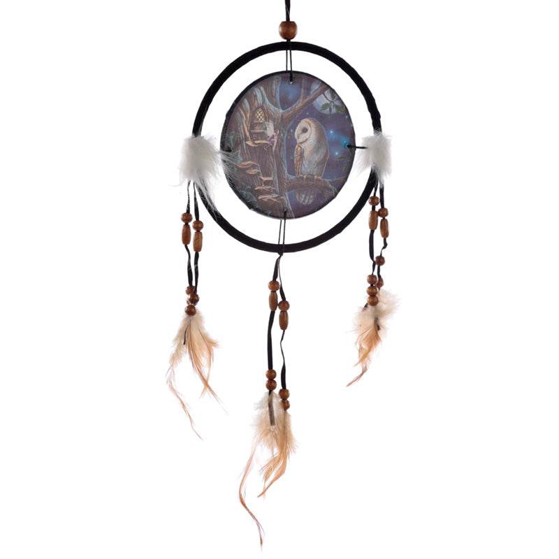 Lisa Parker Fairy Tales Owl & Fairy Dreamcatcher 16cm - Gift Arch