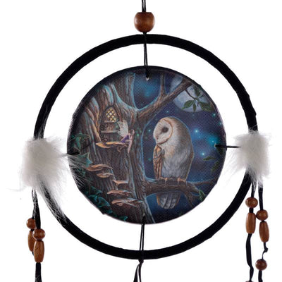 Lisa Parker Fairy Tales Owl & Fairy Dreamcatcher 16cm - Gift Arch