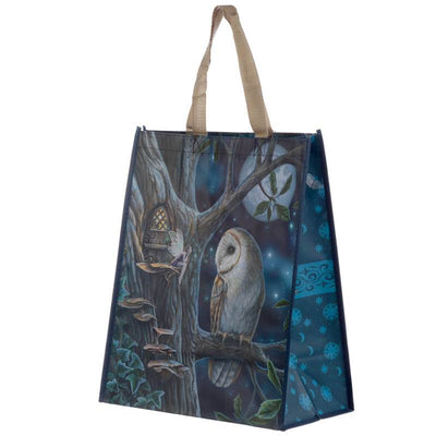 Lisa Parker Fairy Tales Owl & Fairy Reusable Shopping Bag - Gift Arch