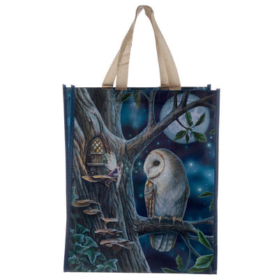 Lisa Parker Fairy Tales Owl & Fairy Reusable Shopping Bag - Gift Arch