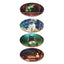 Lisa Parker Magic Cats Set of 4 Cork Coasters - Gift Arch