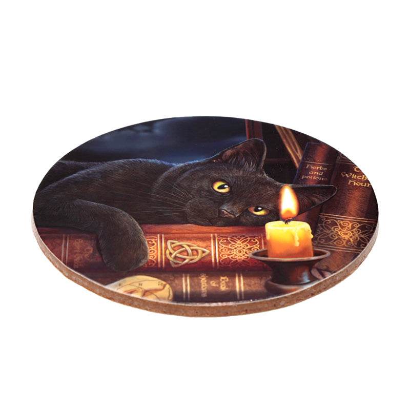 Lisa Parker Magic Cats Set of 4 Cork Coasters - Gift Arch