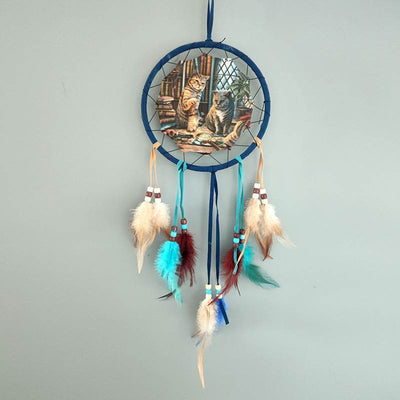 Lisa Parker Purrlock Holmes Cat Dreamcatcher 33cm - Gift Arch