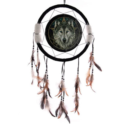 Lisa Parker Wolf Head Dreamcatcher 33cm - Gift Arch