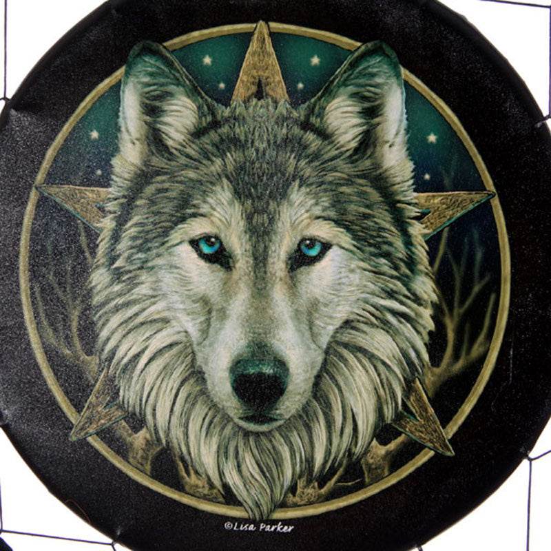Lisa Parker Wolf Head Dreamcatcher 60cm - Gift Arch