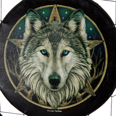 Lisa Parker Wolf Head Dreamcatcher 60cm - Gift Arch