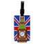 London Souvenir Union Jack Big Ben PVC Luggage Tag - Gift Arch