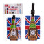 London Souvenir Union Jack Big Ben PVC Luggage Tag - Gift Arch