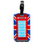 London Souvenir Union Jack Red Telephone Box PVC Luggage Tag - Gift Arch