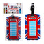 London Souvenir Union Jack Red Telephone Box PVC Luggage Tag - Gift Arch
