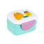 Beans & Co Cats Clip Lock Stacked Bento Lunch Box with Cutlery - Gift Arch
