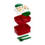 Christmas Baker Street Gingerbread Clip Lock Stacked Bento Lunch Box with Cutlery - Gift Arch