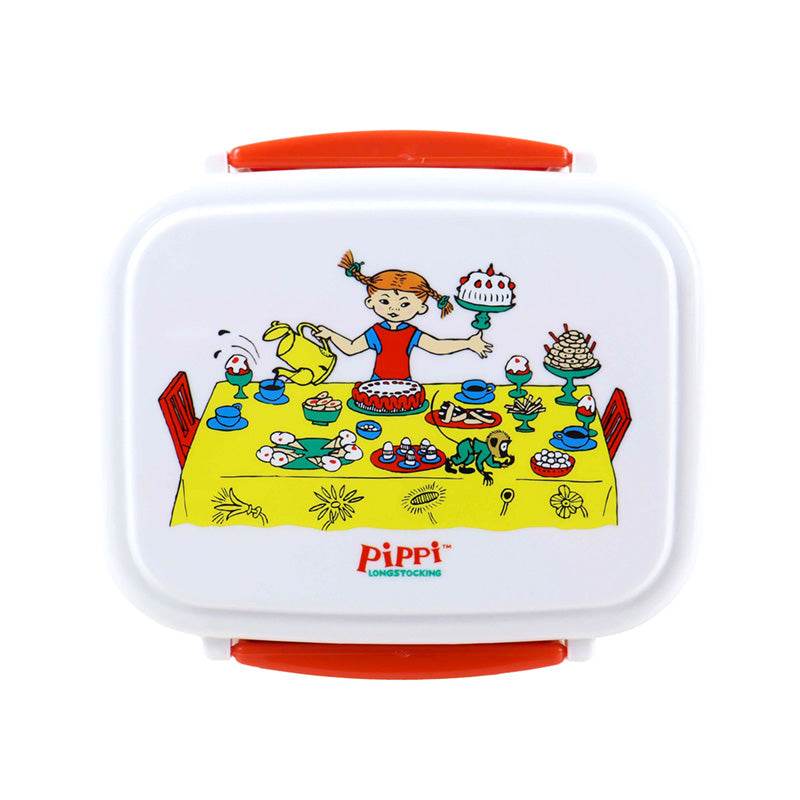Pippi Longstocking Clip Lock Stacked Bento Lunch Box with Cutlery - Gift Arch