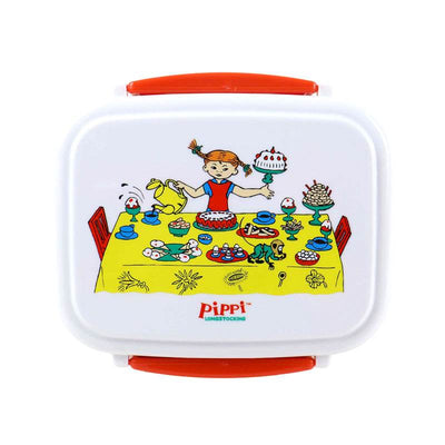 Pippi Longstocking Clip Lock Stacked Bento Lunch Box with Cutlery - Gift Arch