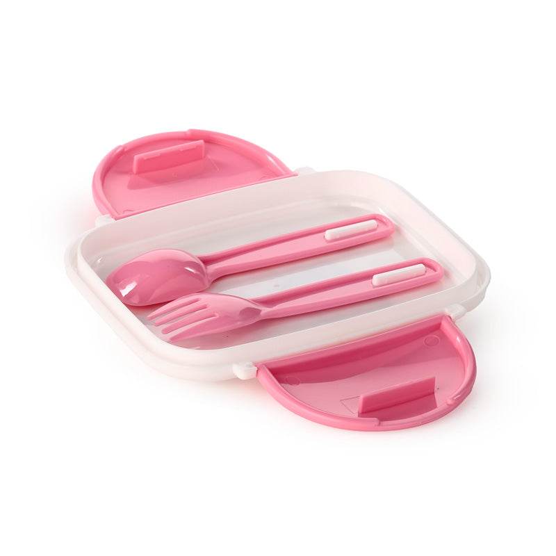 Pusheen the Cat Core Clip Lock Stacked Bento Lunch Box with Cutlery - Gift Arch