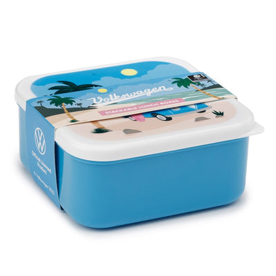 Set of 3 Lunch Box M/L/XL Volkswagen VW T1 Camper Bus Waves are Calling - Gift Arch