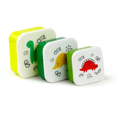 Set of 3 Lunch Box S/M/L Dinosauria Jr - Gift Arch