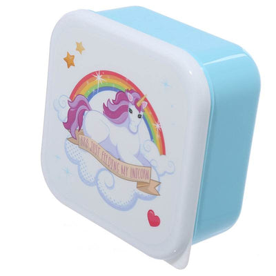 Set of 3 Lunch Box S/M/L Enchanted Rainbows Unicorn - Gift Arch