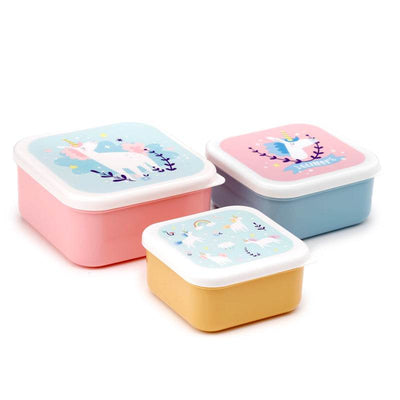 Set of 3 Lunch Box S/M/L Unicorn Magic - Gift Arch