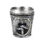 Decorative Medieval Black Knight Shot Glass - Gift Arch